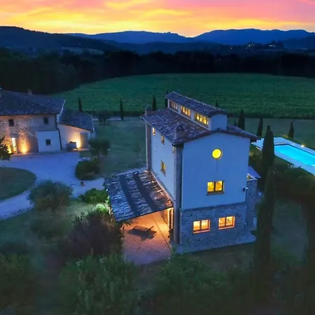 Tenuta Tra Todi E Perugia Con Piscina In Esclusiva Apartament